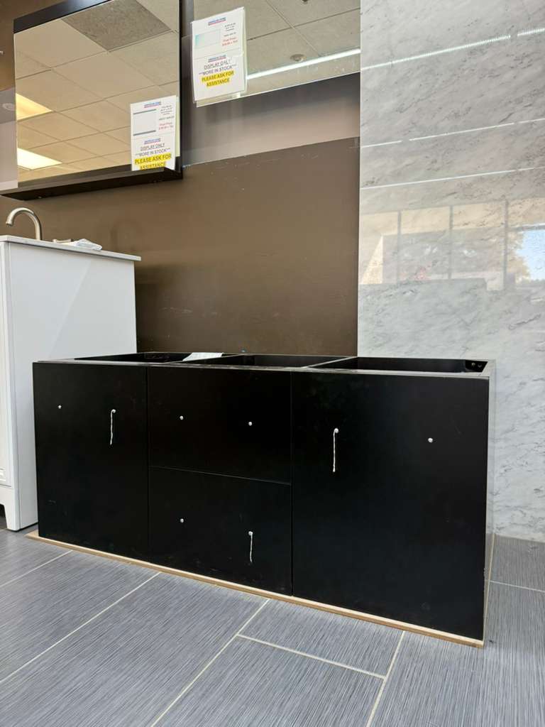 ***NO TOP** Marsala 48-in Espresso Double Sink Floating Bathroom Vanity ***NO TOP***, MS-420-CUSTOM-ES (Copy)