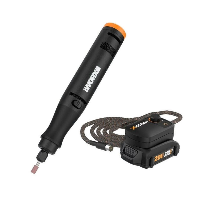 WORX MakerX Variable Corded 20-volt Max Multipurpose Rotary Tool Kit