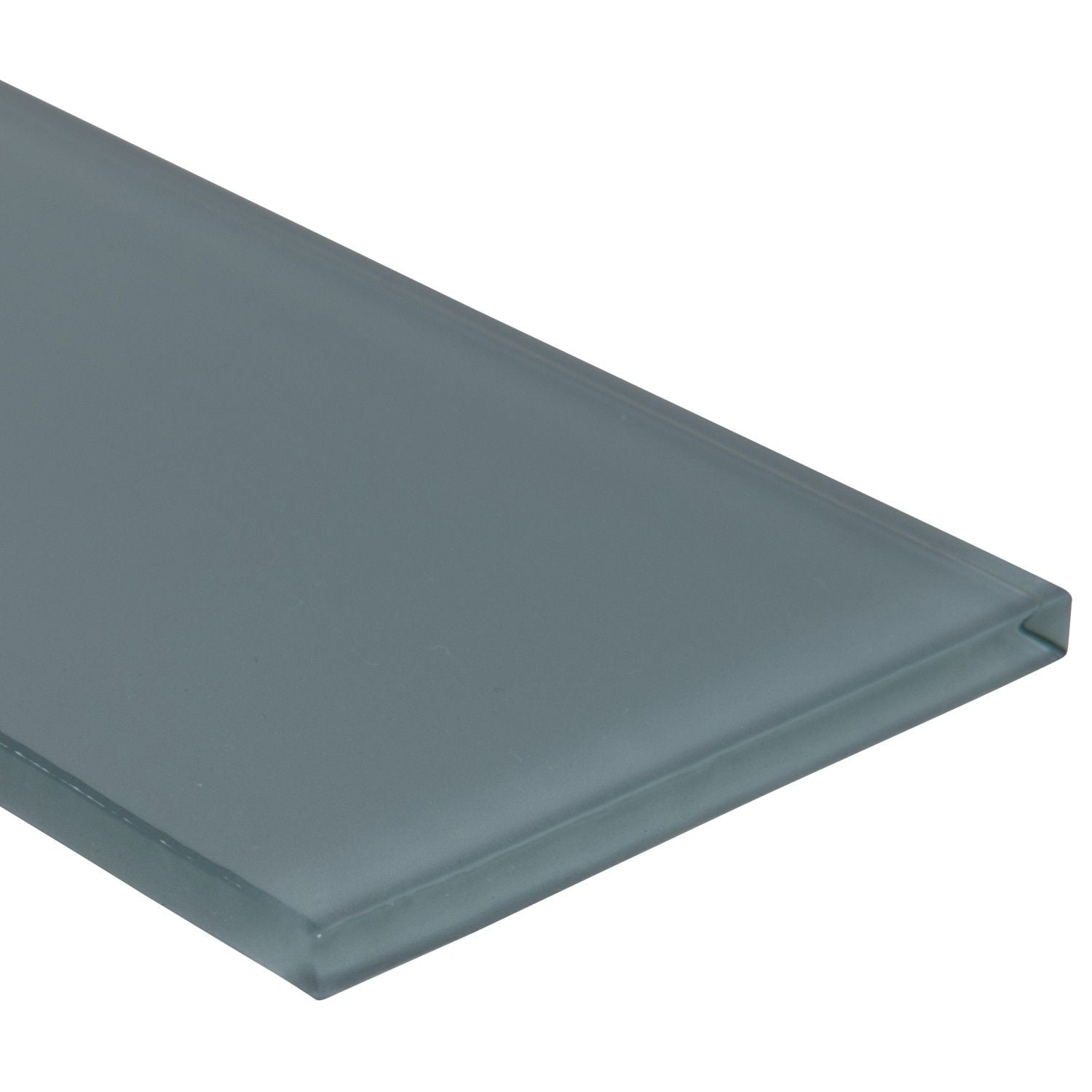 Harbor Gray Polished 4x12 Subway Tile, SMOT-GL-T-HAGR412, 8mm, 15pcs, 22.09 lbs, 4.95sf, Retail: 51.96, FINAL PRICE: $2.97/sf, $14.85/bx + Tax