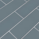 Harbor Gray Polished 4x12 Subway Tile, SMOT-GL-T-HAGR412, 8mm, 15pcs, 22.09 lbs, 4.95sf, Retail: 51.96, FINAL PRICE: $2.97/sf, $14.85/bx + Tax