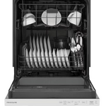 Frigidaire 24-in Top Control Built-in Dishwasher ( White ) , MaxDry , 52-Decibel
