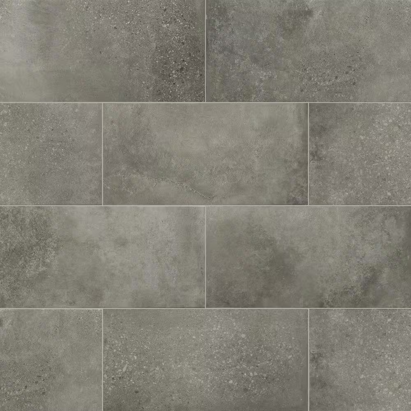 Abyss Coal 12x24 Matte Porcelain Concrete Look Floor and Wall Tile, NHDABYCOA1224, 14sf, 7 pcs, 9.9mm, 53 lbs, FINAL PRICE: $1.29/sf, $18.06/box + Tax