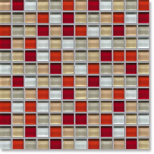 ** PER PCS ** Tonic Glass Multicolor Mosaic, 60541,  11pc, 10.7639sf, FINAL PRICE: $2.99/pc, Loc: MT4-A