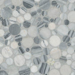 Alaska Gray Pebble 12x12  Mosaic, Retail: $22.15/pc, 10 sf/bx, 10 pcs/bx, 45 lbs/bx,  FINAL PRICE: $9.99/pc, $99.90/ Box + TAX