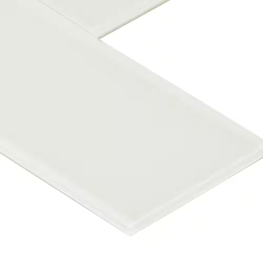 Alpine Ice Subway 12x12 Glass Peel and Stick Wall Mosaic, SMOT-PNS-ALPICE-4MM, 20sf, 20 pcs, 36 lbs, FINAL PRICE: $3.99/pc, $79.80/box + Tax