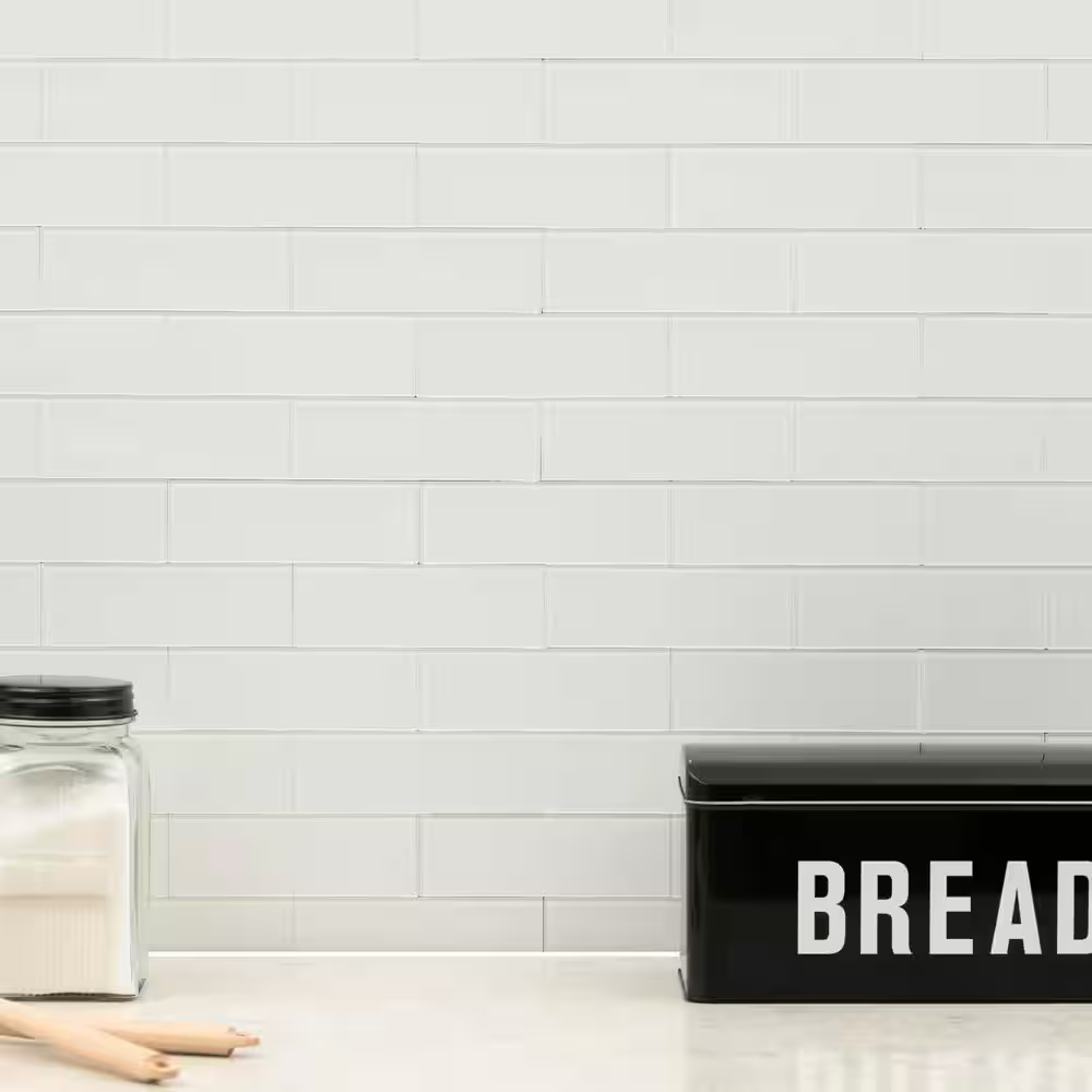 Alpine Ice Subway 12x12 Glass Peel and Stick Wall Mosaic, SMOT-PNS-ALPICE-4MM, 20sf, 20 pcs, 36 lbs, FINAL PRICE: $3.99/pc, $79.80/box + Tax