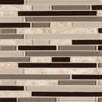 Amalfi Cafe Interlocking 12x12  Mosaic, 15sf, 15 pcs, 45 lbs, FINAL PRICE: $3.99/pc, $59.85/box + Tax