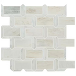 Angora Framework 12x12 Polished Mosaic, 10sf, 10 pcs, 45 lbs, FINAL PRICE: $6.99/pc, $69.90/box + Tax