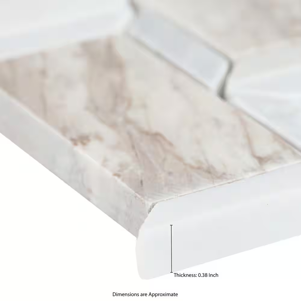 Angora Framework 12x12 Polished Mosaic, 10sf, 10 pcs, 45 lbs, FINAL PRICE: $6.99/pc, $69.90/box + Tax