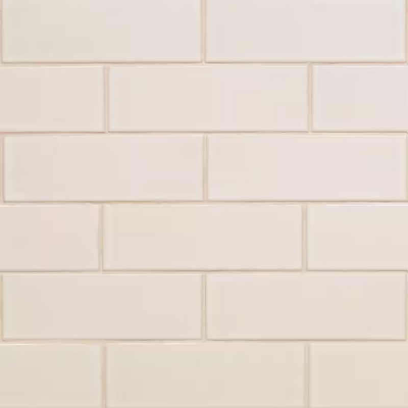 ** PER BOXES ** Antique White 4x12 Highland Park Handcrafted Subway, 15pcs, SMOT-PT-AW412, - Retail:$3.95/pc, Clearance:$ 0.69/pc, $ 10.35/box