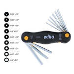 Wiha Pocketstar Fold Out Hex Key 9pc Set SAE, 35197 *JR2407, MSRP: $31.15, Final Price: $9.99 +Tax