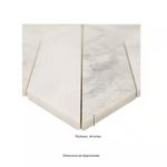 Arabescato Venato White Argyle 12x12 Honed Marble Mesh Mounted Mosaic, SMOT-ARAVEN-ARGH, 10sf, 10 pcs, 50 lbs, FINAL PRICE: $8.99/pc, $89.90/box + Tax