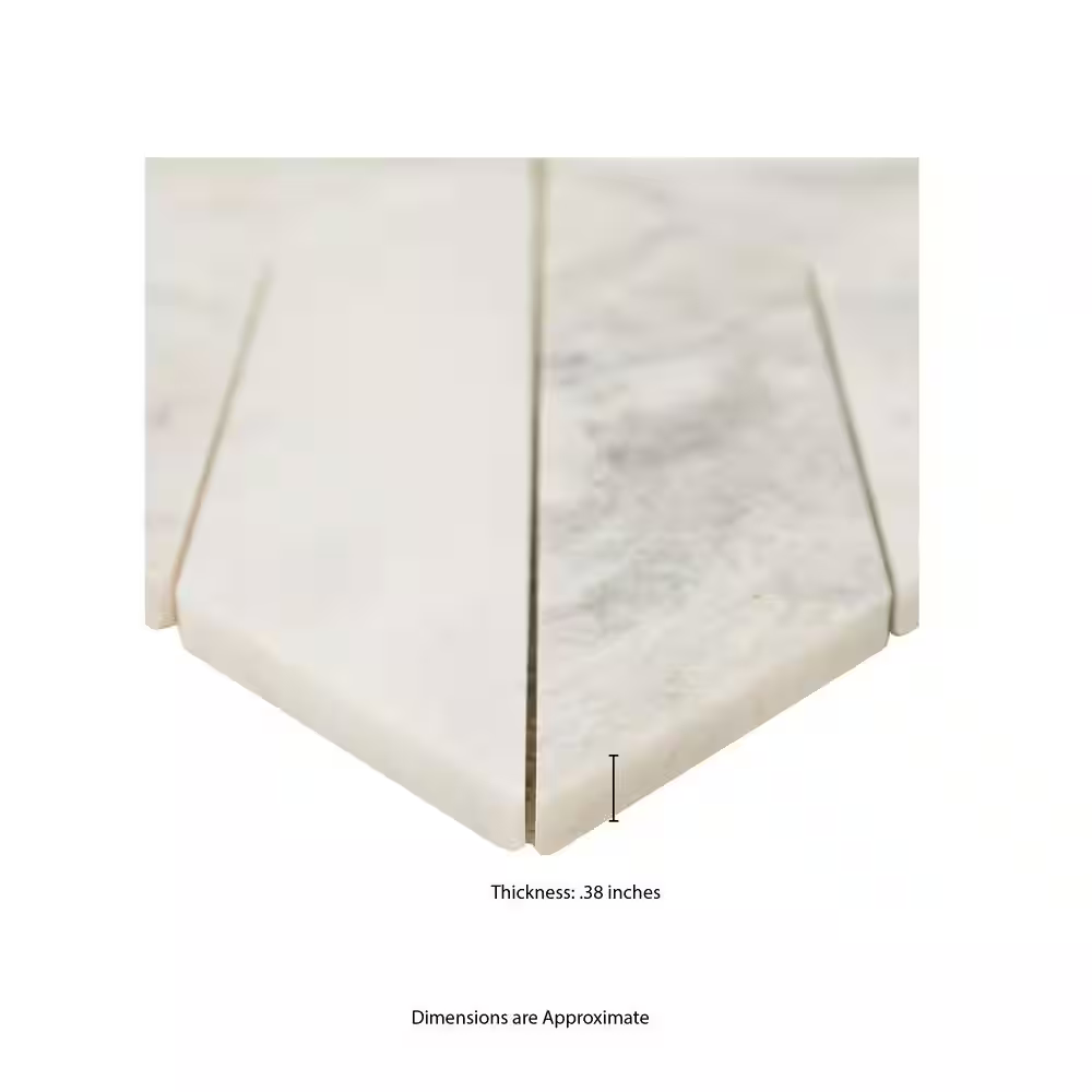 Arabescato Venato White Argyle 12x12 Honed Marble Mesh Mounted Mosaic, SMOT-ARAVEN-ARGH, 10sf, 10 pcs, 50 lbs, FINAL PRICE: $8.99/pc, $89.90/box + Tax