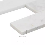 Arabescato Venato White 12x12 Mosaic, Retail: $9.57pc, 9.6 sf/bx, 10 pcs/bx, 50 lbs/bx,  FINAL PRICE: $4.99/pc, $49.90/ Box + TAX