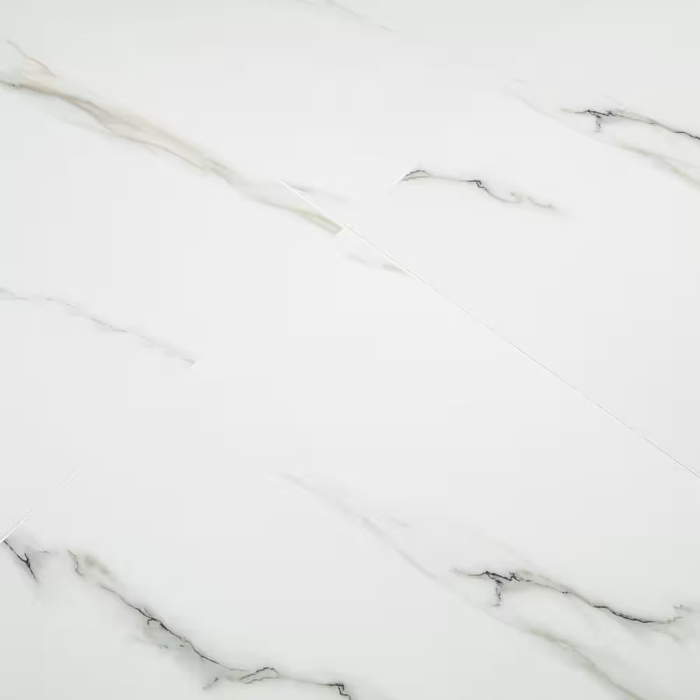 Aria Blanco 24x24 Polished Porcelain Floor and Wall Tile, 10mm, 4pcs, 70 lbs, 16sf, Retail: $2.99/sf, FINAL PRICE: $1.49/sf, $23.84/box + Tax.