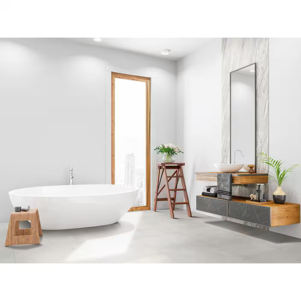 Aria Ice 24x24 Polished Porcelain Floor and Wall Tile, NARIICE2424P, 10cm, 4pcs, 70 lbs, 16sf, Retail: $3.14/sf, $50.22/box, FINAL PRICE: $1.49/sf, $23.84/box + Tax