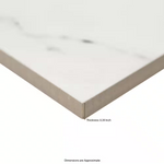 Aria Ice 24x24 Polished Porcelain Floor and Wall Tile, NARIICE2424P, 10cm, 4pcs, 70 lbs, 16sf, Retail: $3.14/sf, $50.22/box, FINAL PRICE: $1.49/sf, $23.84/box + Tax