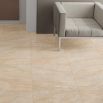 ** PER BOX ** Aria Oro 24X24 Polished, 9.9mm, 16sf, 70 lbs, 4pcs, Loc: MT17-B