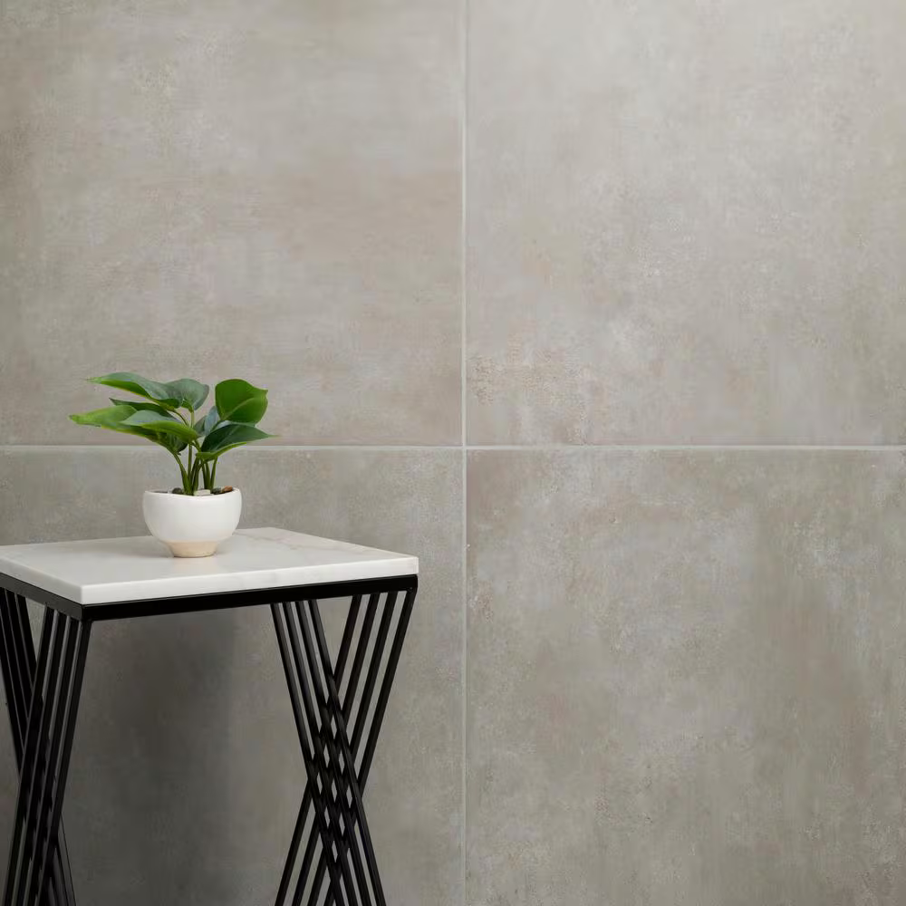 Astorino Platinum 24x24 Matte Porcelain Stone Look Floor and Wall Tile, NHDASTPLA2424, 7.9mm, 4pcs, 54.4 lbs, 16sf, Retail: $1.49/sf, FINAL PRICE: $0.99/sf, $15.84 + Tax