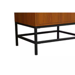 Ever Living Grace 24-Inch Single Sink Vanity in Teak with a  Countertop, VF48824MTK, FINAL PRICE: $399.99 + TAX [FBM-126]