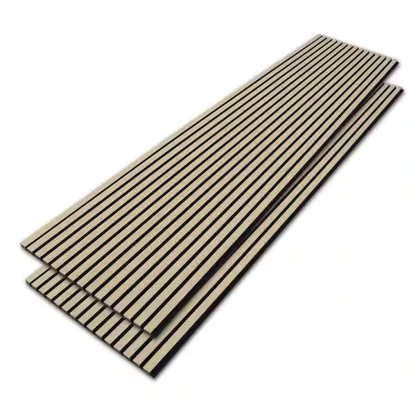 Beige Slat Cubed 26x32 Acoustic Wall Panel, 810.58mm x 665.59mm, FINAL PRICE: $52.99/pc + Tax