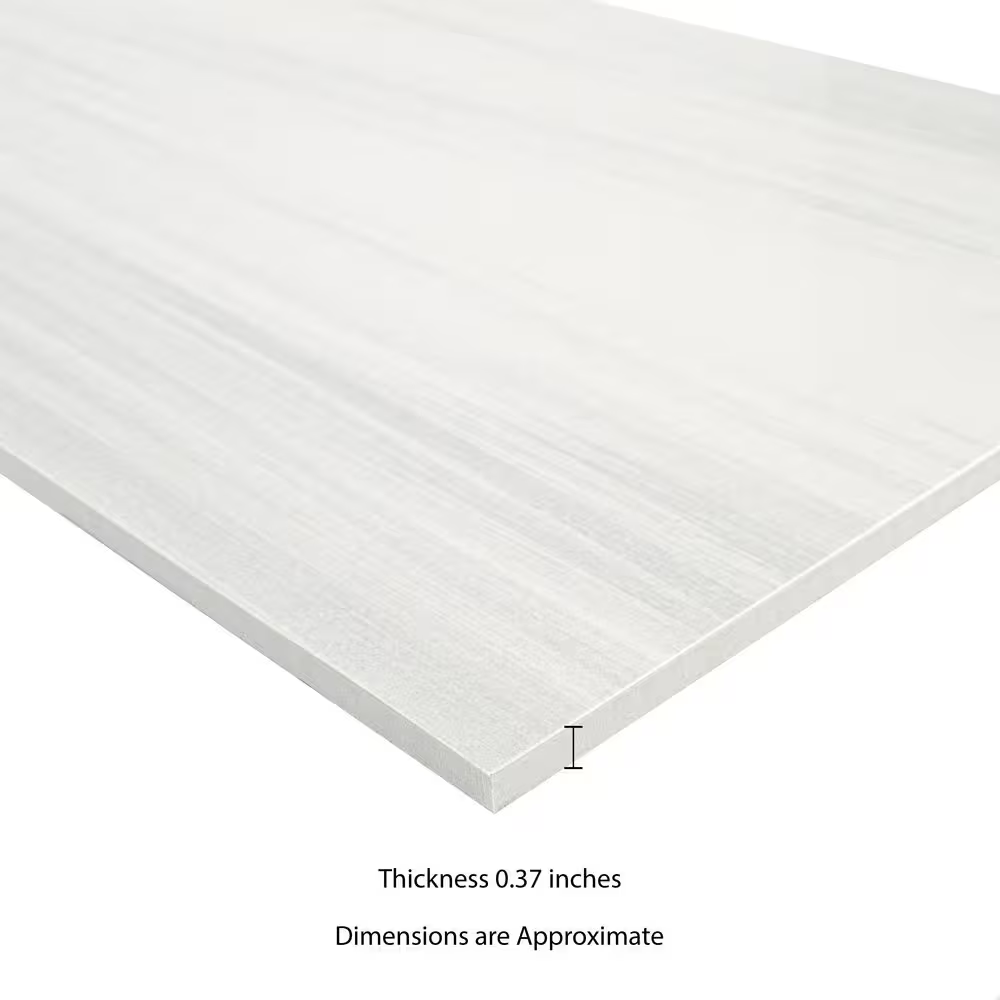 Bianco Dolomite 12x24 Polished White Minimalist Marble Look Porcelain Tile, NHDBIADOL1224P, 9.4mm, 8pcs, 59.5 lbs, 16sf, Retail: $2.29/sf, FINAL PRICE: $1.29/sf, $20.64 + Tax