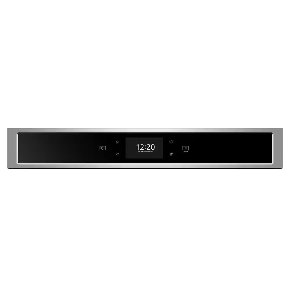 Whirlpool Smart 30-in Smart Single Electric Wall Oven with Air Fry Single-fan and Self-cleaning (Stainless Steel), WOS72EC0HS/20 *HD2507, Retail: $2,699.00, FINAL PRICE: $999.99 + TAX