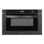 ZLINE KITCHEN & BATH 23.5-in 1.2-cu ft 1000-Watt Microwave Drawer (Black Stainless Steel with Traditional Handle), MWD-1-BS-H *JR2510, Retail: $1,499.99, FINAL PRICE: $899.99 + TAX