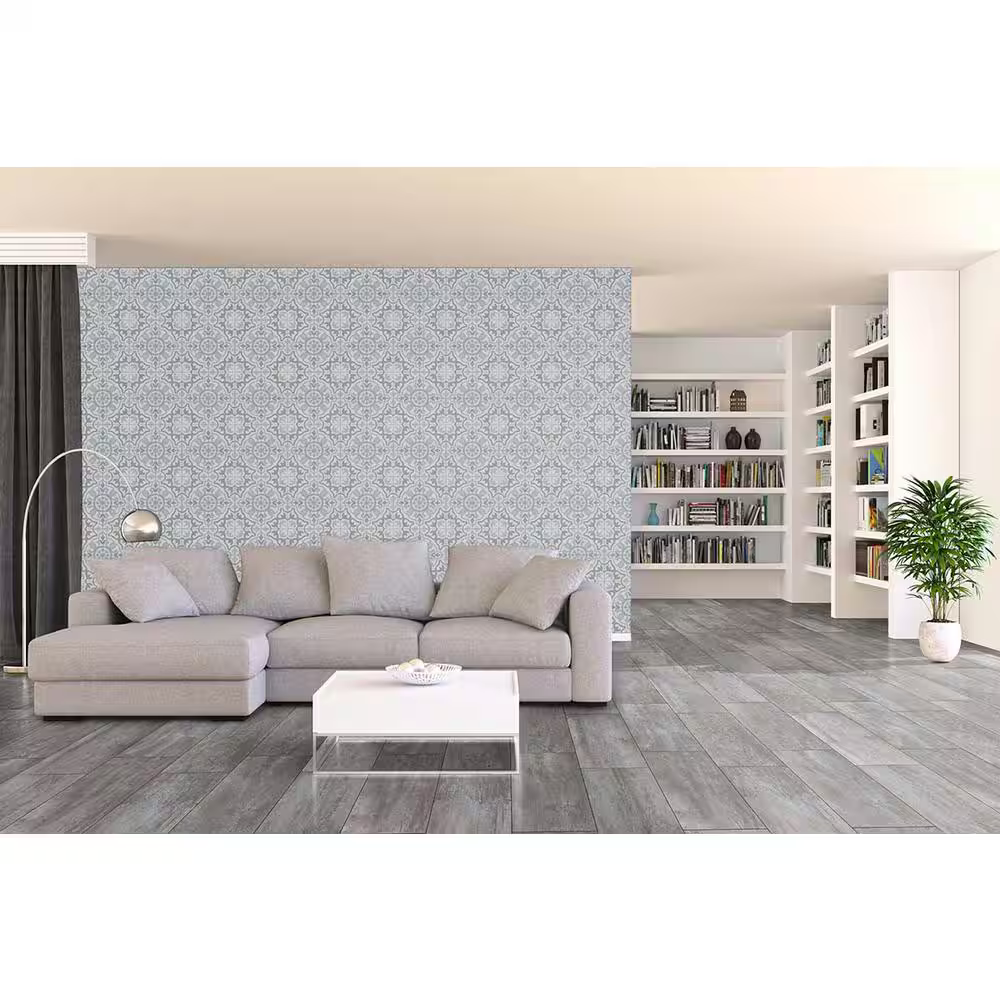 Encaustic Blume Matte 8x8 Porcelain Patterned Look Floor and Wall Tile, 14mm, 12pcs, 36 lbs, 5.16sf, Retail: $2.99sf // $15.93 bx, FINAL PRICE: $1.79sf // $9.24 bx/sf