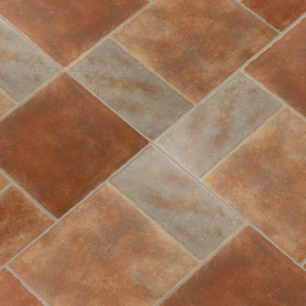 Patio Paver 18 in. x 18 in. Ceramic Floor and Wall Tile 18x18 Matte Pavers, #3107, 6.35mm, 7pcs, 55.12 lbs, 15.28sf, Retail: $1.27/sf, $19.56/box/sf, FINAL PRICE: $0.99/sf, $15.13 + Tax