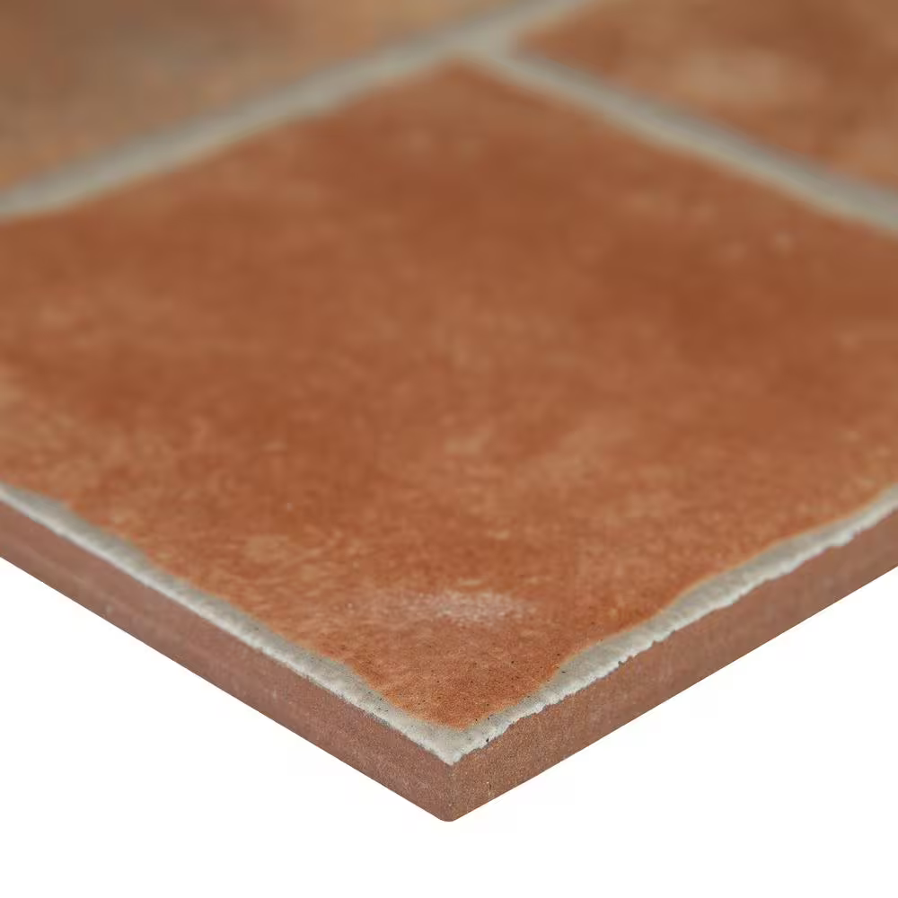 Patio Paver 18 in. x 18 in. Ceramic Floor and Wall Tile 18x18 Matte Pavers, #3107, 6.35mm, 7pcs, 55.12 lbs, 15.28sf, Retail: $1.27/sf, $19.56/box/sf, FINAL PRICE: $0.99/sf, $15.13 + Tax