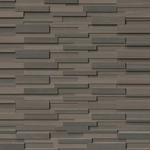 ** PER BOX ** HD Brown Wave 3D Honed Panel 6X24, 19mm, 6sf, 57.12 lbs, 8pcs, Loc: MT18-A CLEARANCE PRICE: $2.49/sf, $29.99/bx