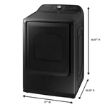 Samsung 7.4 cu. ft. Smart Electric Dryer with Steam Sanitize+ in Brushed Black, DVE52A5500V/A3, Retail: $1,049.00, Final Price: $499.00 + Tax