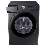 Samsung 4.5 cu. ft. Front Load Washer with Vibration Reduction Technology+ in Black Stainless Steel, WF45T6000AV