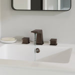 Swiss Madison Carre Widespread Faucet in Oil Rubbed Bronze, SM-BF32OR, MSRP: $266.67, FINAL  PRICE: $89.99 + TAX