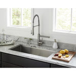 Giagni 24-in Kitchen Faucet with Pull-Down Metal Spray Head & Pot Filler