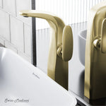 Swiss Madison Chateau Vessel Faucet in Brushed Gold, SM-BF01BG, MSRP: $250.39, FINAL  PRICE: $79.99 + TAX