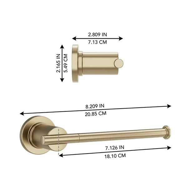 Ellen DeGeneres Tossana Toilet Paper Holder – Brushed Bronze, 2014ATP-123, FINAL PRICE: $14.99 + Tax