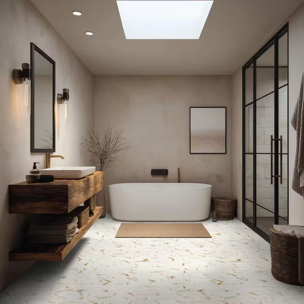 Calacatta Gold Subway 12x12 Matte Porcelain Mesh-Mounted Mosaic, SMOT-PT-CALGLD-2X6M, 13.95sf, 15 pcs, 35 lbs, FINAL PRICE: $3.99/pc, $59.85/box + Tax