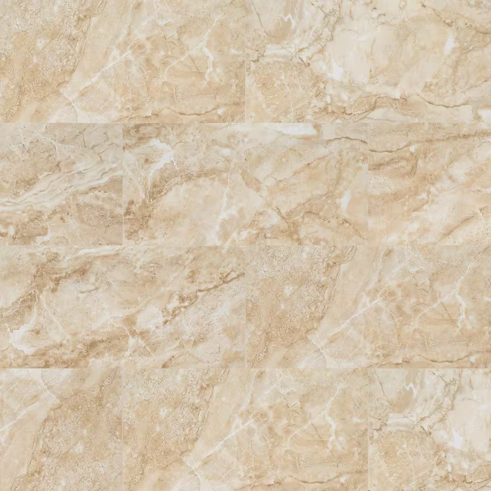 Cancun Beige 12x24 Matte Ceramic Marble Look Floor and Wall Tile, NHDCANBEIG1224, 16sf, 8 pcs, 9.65mm, 60 lbs, FINAL PRICE: $0.69/sf, $11.04/box + Tax