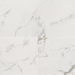 Carrara Marble 24x24 Polished Tile, 9.39mm, 4pcs, 70 lbs, 16sf, Retail: $1.99/sf, FINAL PRICE: $0.99/sf, $15.84 /bx + Tax