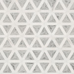 Carrara White Faceted 9x12 Polished Marble Mesh-Mounted Mosaic Floor and Wall Tile, SMOT-CAR-FACEP, 7.7sf, 10 pcs, 40 lbs, FINAL PRICE: $12.99/pc, $129.9/box + Tax