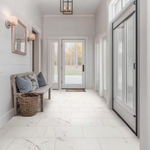 Carrara White 12x24 Matte Porcelain Marble Look Floor and Wall Tile, NHDCARWHITE1224-N, 16sf, 8 pcs, 8.89mm, 65 lbs, FINAL PRICE: $0.99/sf, $15.84/box + Tax