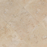 ** PALLET SALE: 27sf (3 boxes)  ** Castle Natural Travertine 18x18 Matte Stone Floor and Wall Tile, TTCAS1818HF, 12.7mm, 4pcs, 52 lbs, 9sf, Retail: $3.00/sf, FINAL PRICE: $1.99/sf, $17.91 + Tax