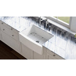 Pelham & White 29.75" Fireclay Apron Kitchen Sinks with Bottom Grid and Drain, PWS502, [FB217], FINAL PRICE: $199.99 + Tax