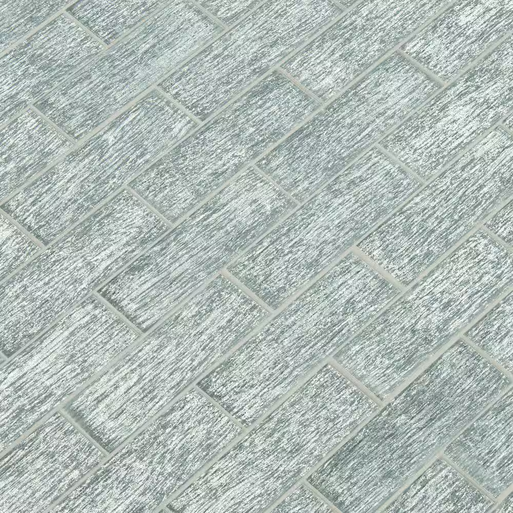 Chilcott Bright Subway 12x12 Glass Mesh-Mounted Mosaic Wall Tile, SMOT-GLSST-CHIBRI8MM, 9.7sf, 10 pcs, mm, 35 lbs, FINAL PRICE: $6.99/sf, $69.90/box + Tax