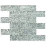 Chilcott Bright Subway 12x12 Glass Mesh-Mounted Mosaic Wall Tile, SMOT-GLSST-CHIBRI8MM, 9.7sf, 10 pcs, mm, 35 lbs, FINAL PRICE: $6.99/sf, $69.90/box + Tax