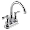 Delta Porter Two Handle Centerset Bathroom Faucet in Chrome, 25984LF-ECO, MRSP: $114.95, FINAL PRICE: $ + TAX