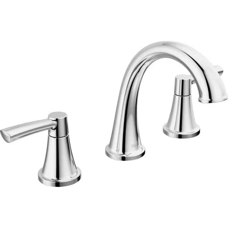 Delta Casara Two Handle Widespread Bathroom Faucet in Chrome, 35862LF