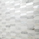 Cienega Springs Picket 10x14 Marble/Glass Mesh-Mounted Mosaic, SMOT-SGLSPK-CIESPR6MM, 14.4sf, 15 pcs, 50 lbs, FINAL PRICE: $11.99/pc, $179.85/box + Tax